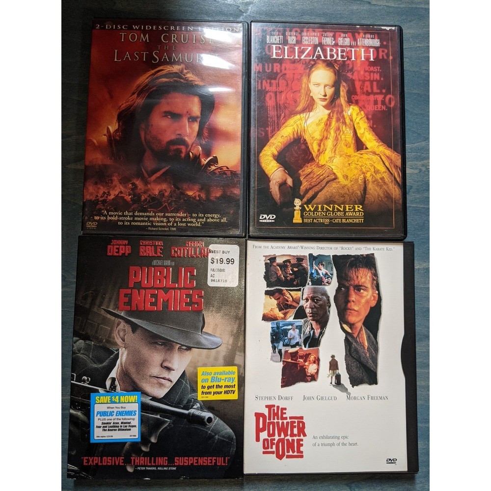Lot of 4 DVD'S